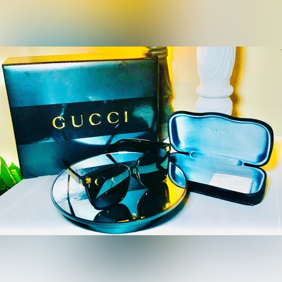 RARE AUTH GUCCI Sunglasses NY YANKEES collab  Unisex - Picture 8 of 13